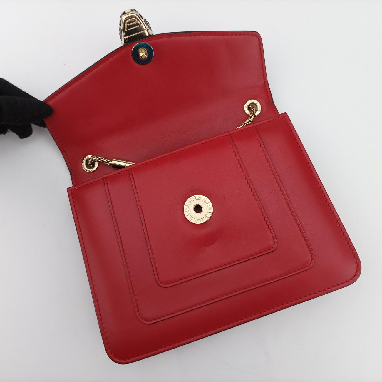 SERPENTI FOREVERRedLeatherRE.M18.287013セルペンティ フォーエバーレッドレザーRE.M18.287013