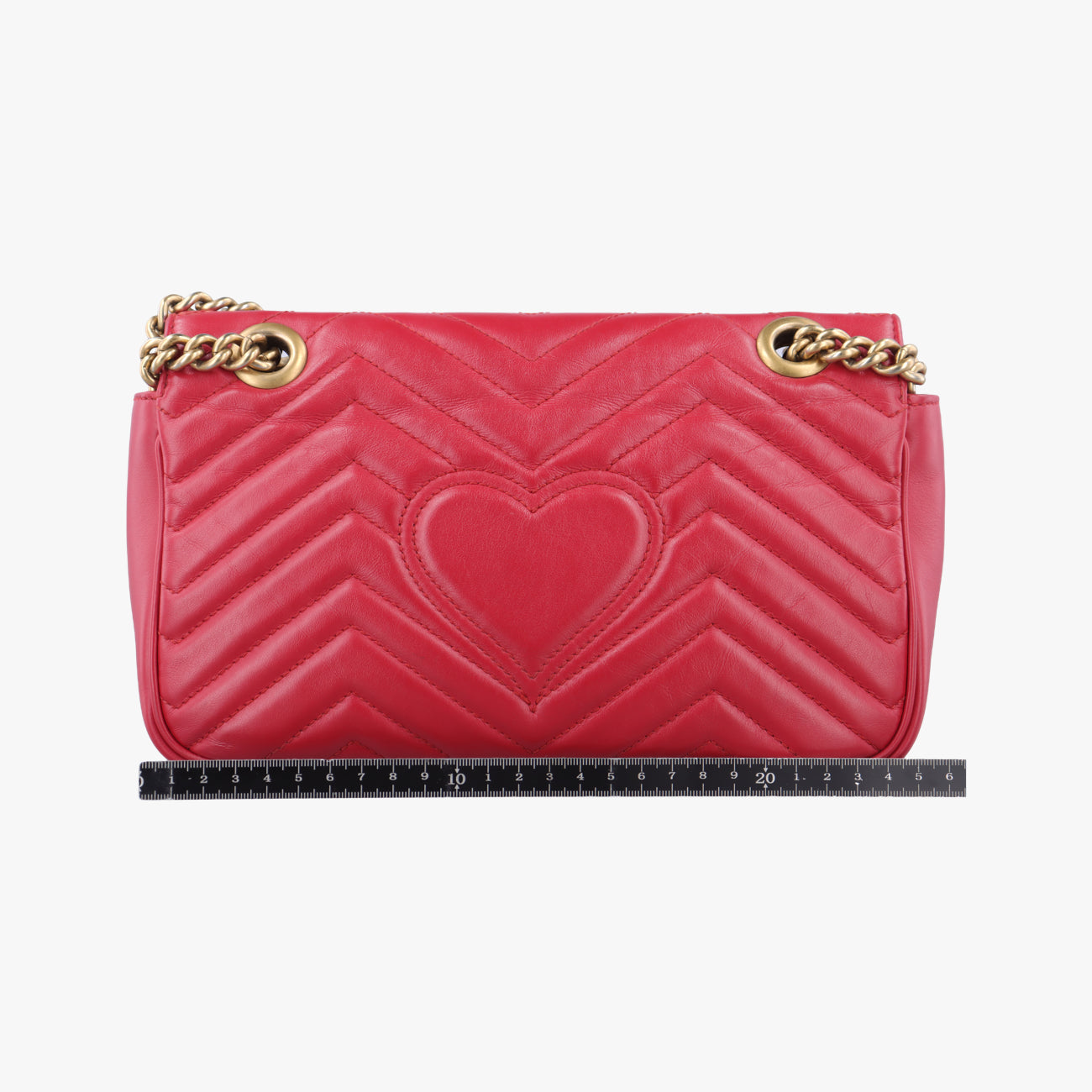 GG MarmontRedLeather443497C025856996GGマーモントレッドレザー443497C025856996