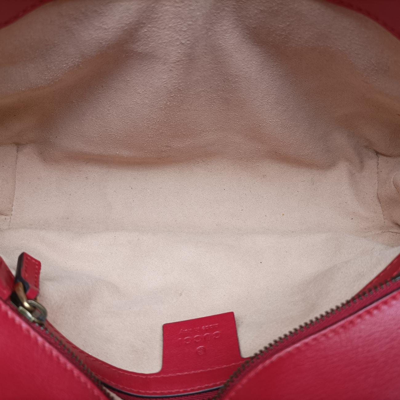 GG MarmontRedLeather443497C025856996GGマーモントレッドレザー443497C025856996