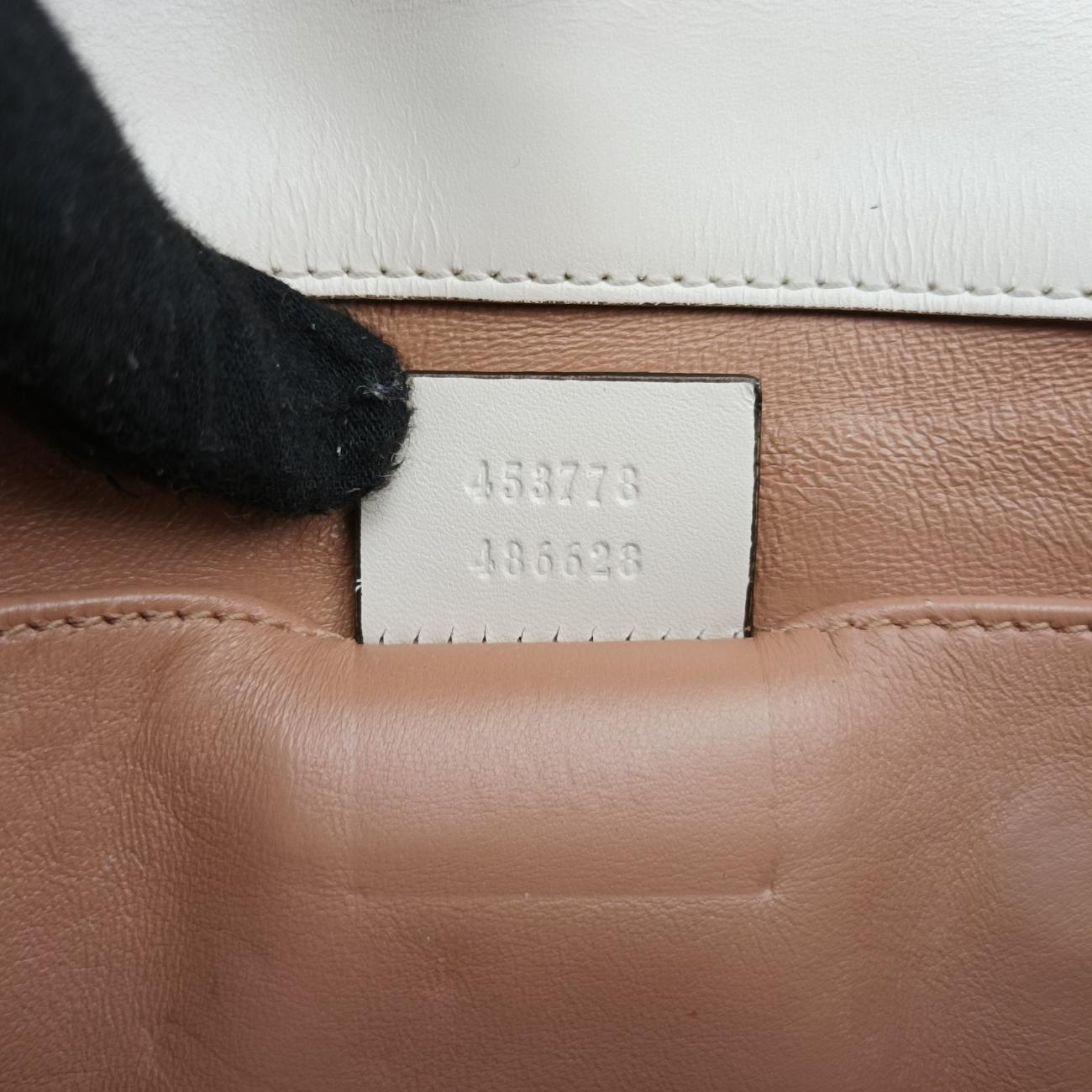 Broadway Pearl BeeWhiteLeather453778C021633350ブロードウェイ パール ビーホワイトレザー453778C021633350