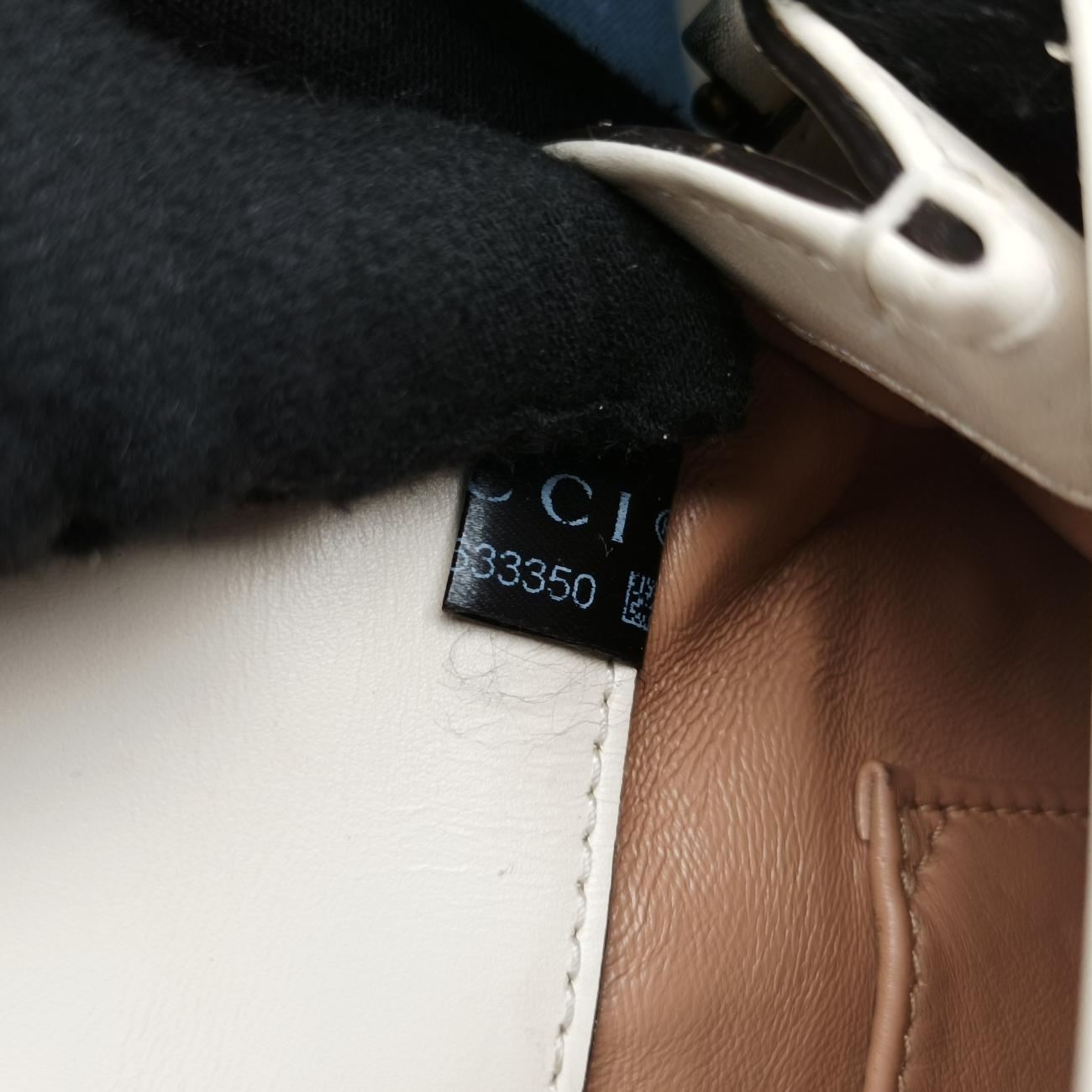 Broadway Pearl BeeWhiteLeather453778C021633350ブロードウェイ パール ビーホワイトレザー453778C021633350