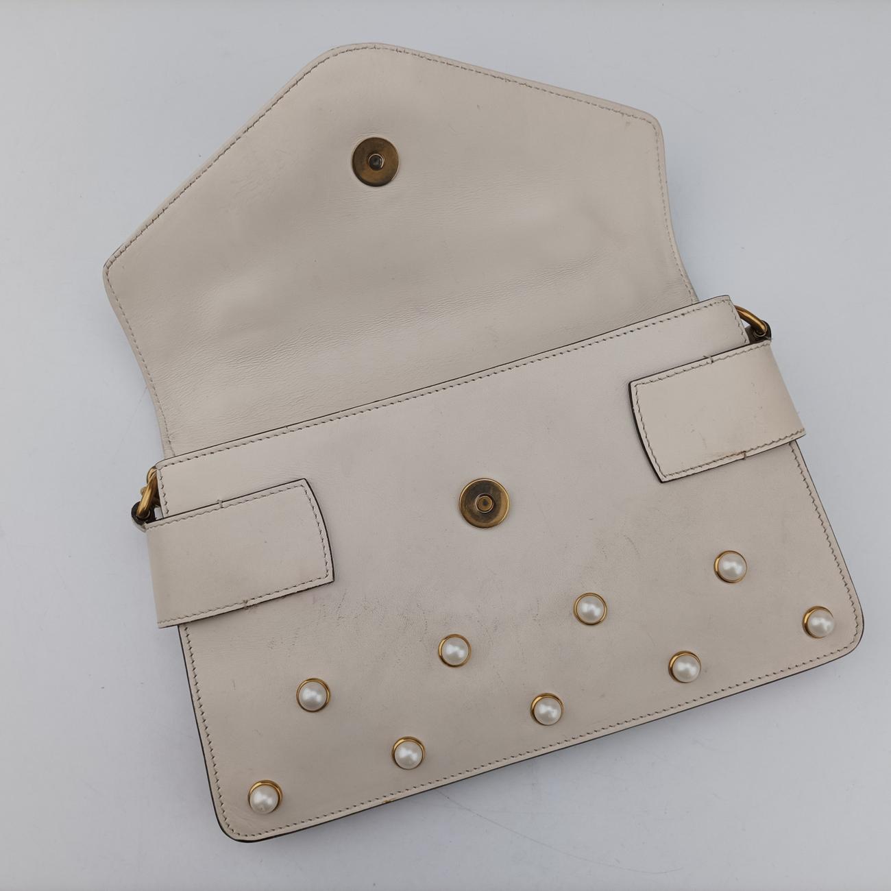 Broadway Pearl BeeWhiteLeather453778C021633350ブロードウェイ パール ビーホワイトレザー453778C021633350
