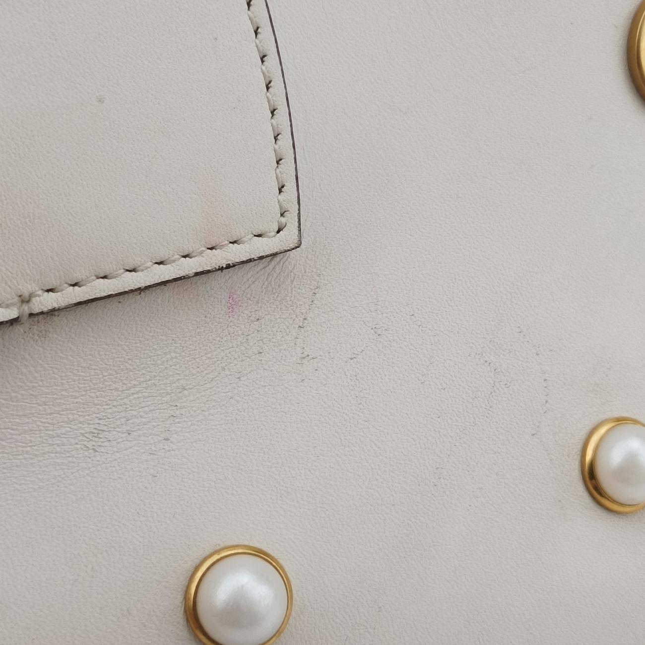 Broadway Pearl BeeWhiteLeather453778C021633350ブロードウェイ パール ビーホワイトレザー453778C021633350