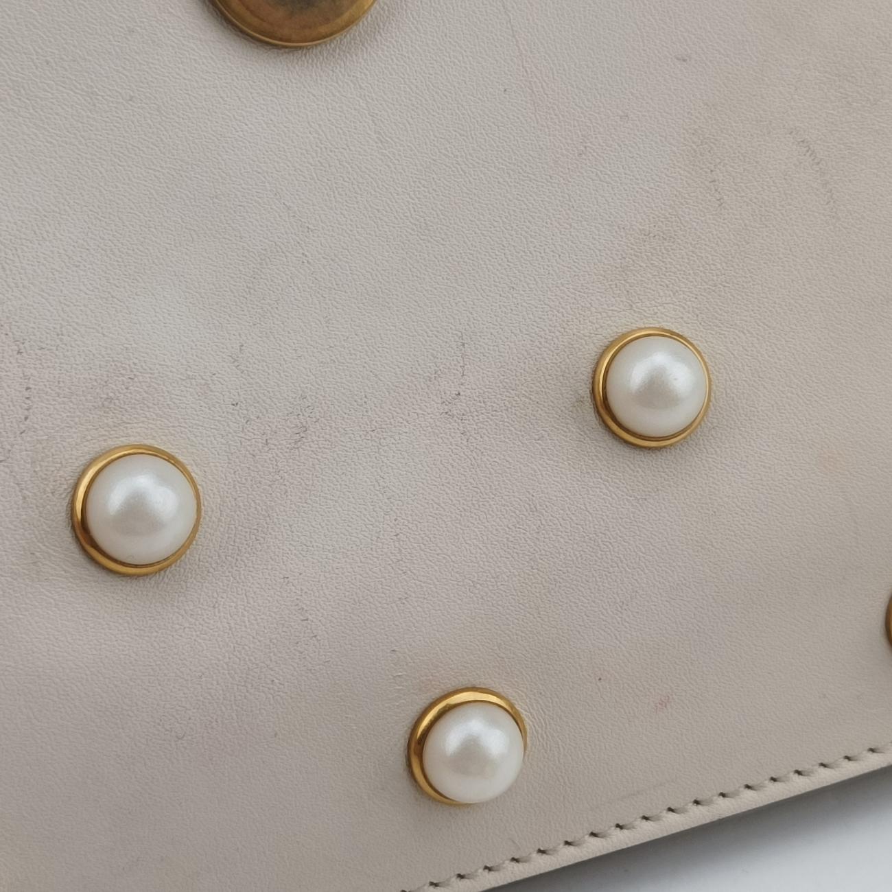 Broadway Pearl BeeWhiteLeather453778C021633350ブロードウェイ パール ビーホワイトレザー453778C021633350