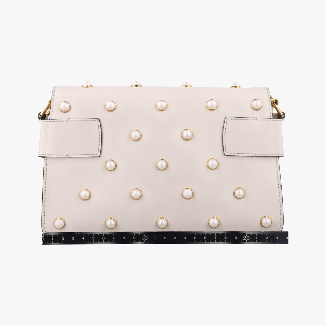 Broadway Pearl BeeWhiteLeather453778C021633350ブロードウェイ パール ビーホワイトレザー453778C021633350