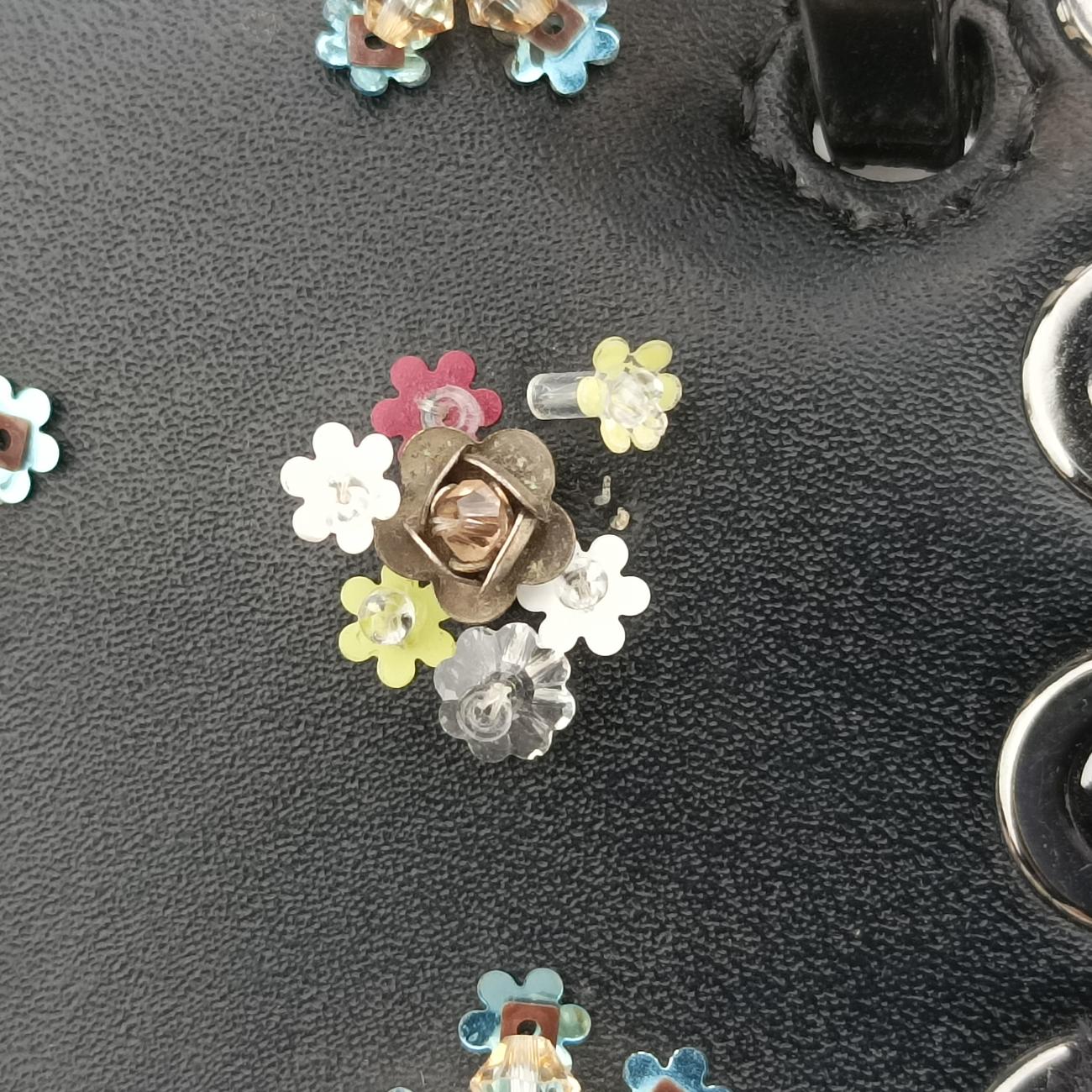 studded Kan IBlackLeather8M03818M0381-2SQ 179-8241スタッズ キャナイブラックレザー8M03818M0381-2SQ 179-8241