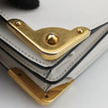 CahierBlack×whiteLeather×SAFFIANO Leather1BD04525 Lカイエブラック×ホワイトレザー×サフィアーノレザー1BD04525 L