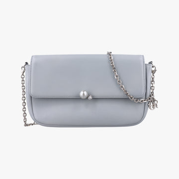 wallet on chainGreyleather12-MA-0174ウォレット オン チェーングレーレザー12-MA-0174