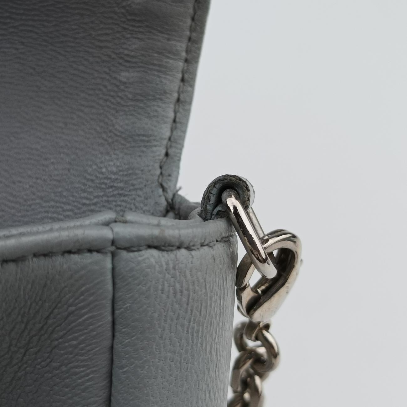 wallet on chainGreyleather12-MA-0174ウォレット オン チェーングレーレザー12-MA-0174