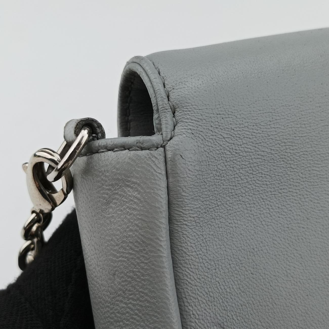 wallet on chainGreyleather12-MA-0174ウォレット オン チェーングレーレザー12-MA-0174