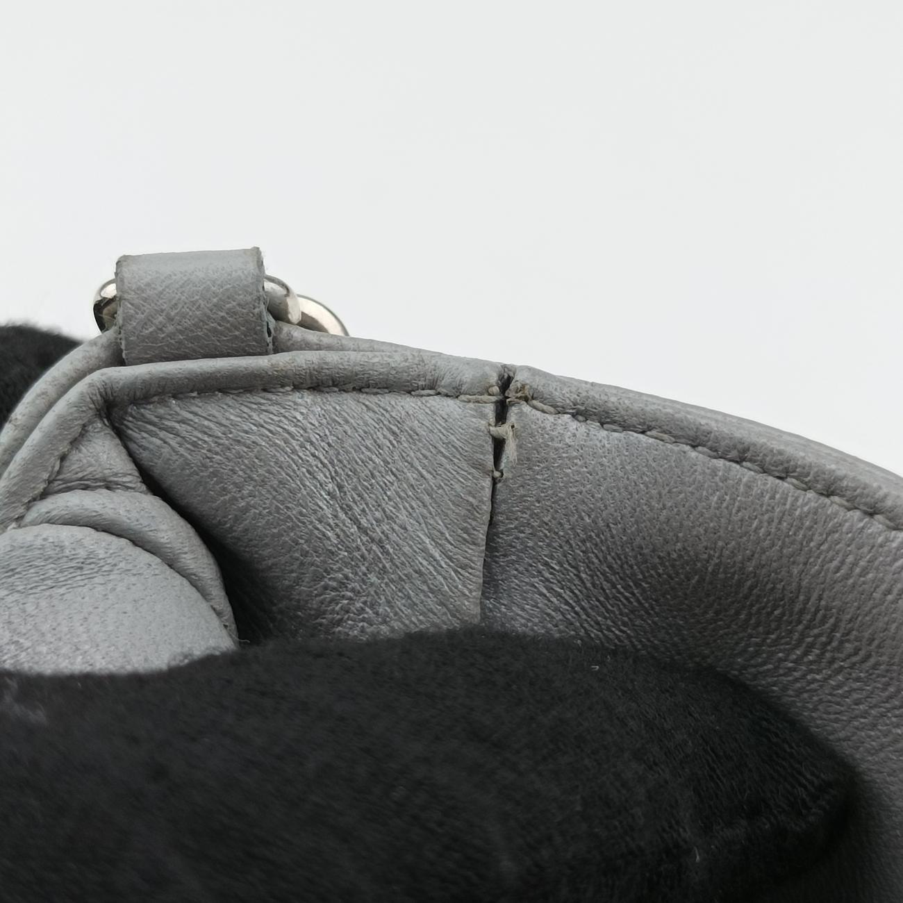 wallet on chainGreyleather12-MA-0174ウォレット オン チェーングレーレザー12-MA-0174