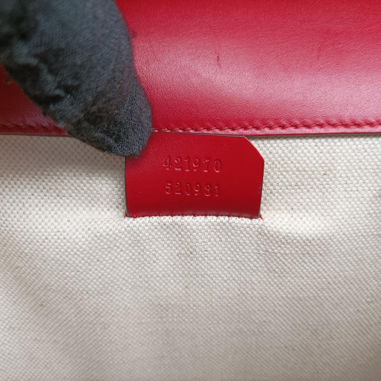DionysusRed×WhiteLeather421970G020971645ディオニュソスレッド×ホワイトレザー421970G020971645
