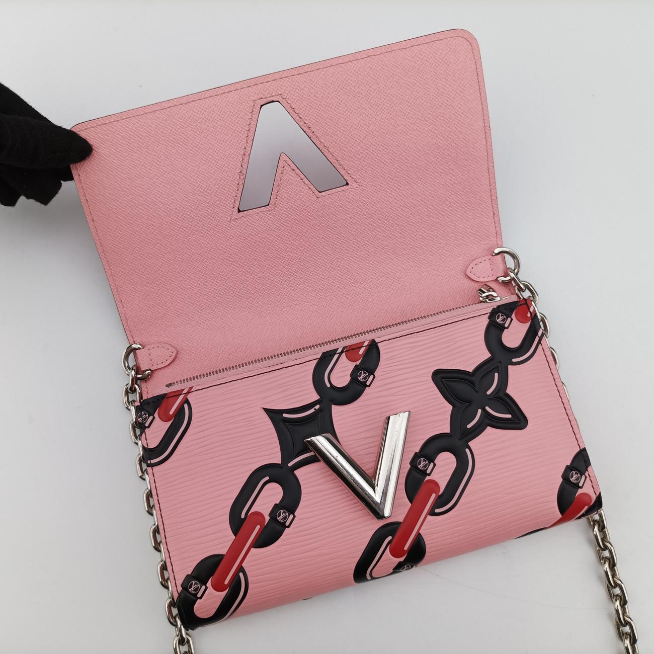 Portefeuille TwistPink x Red x BlackEpiM67227SP0136ポルトフォイユ ツイストピンクXレッドXブラックエピM67227SP0136