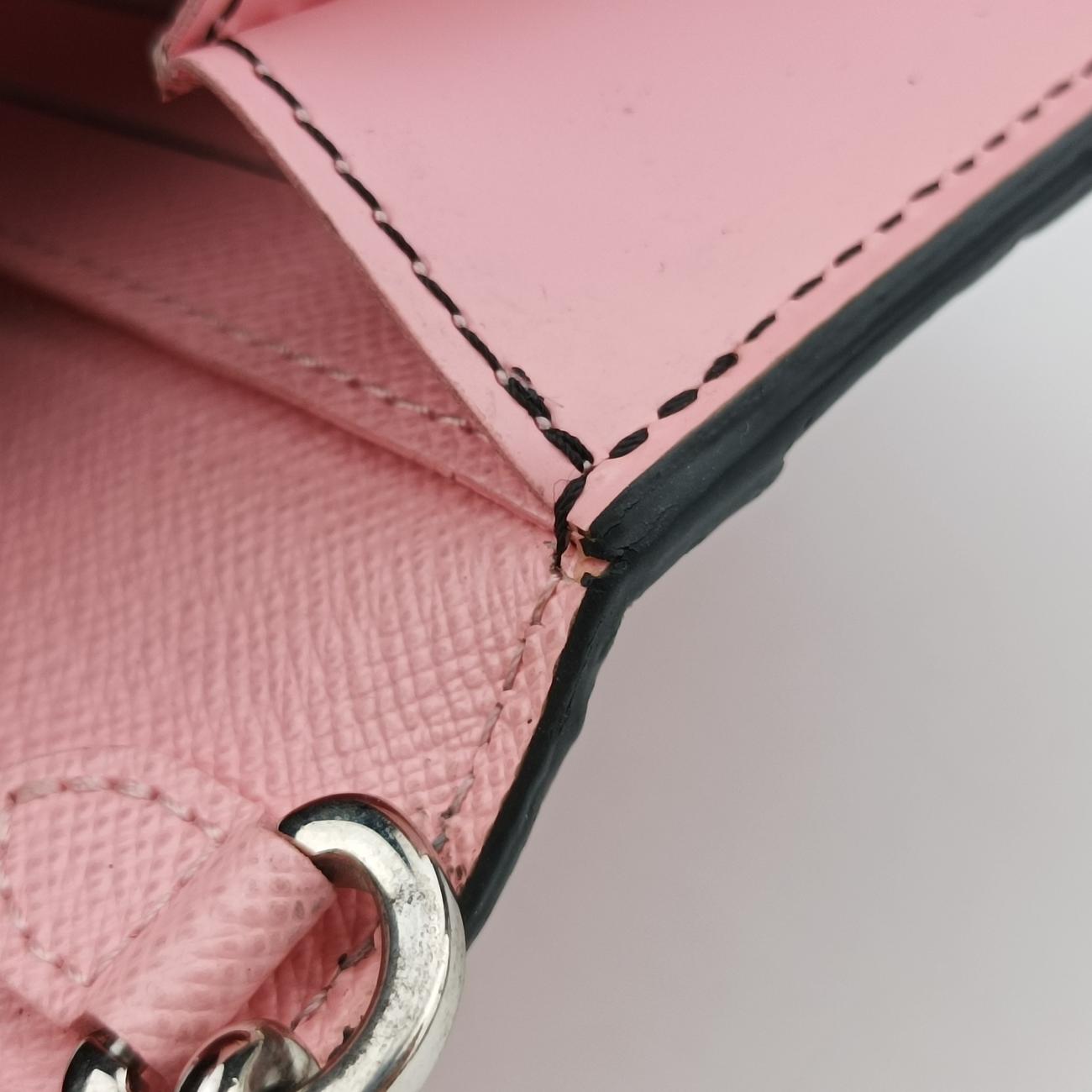 Portefeuille TwistPink x Red x BlackEpiM67227SP0136ポルトフォイユ ツイストピンクXレッドXブラックエピM67227SP0136