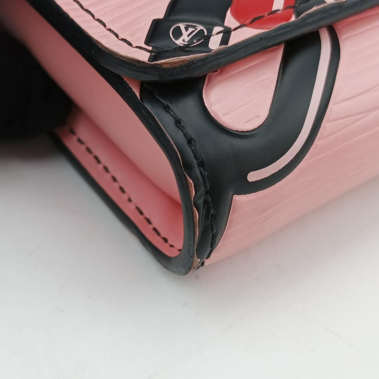 Portefeuille TwistPink x Red x BlackEpiM67227SP0136ポルトフォイユ ツイストピンクXレッドXブラックエピM67227SP0136