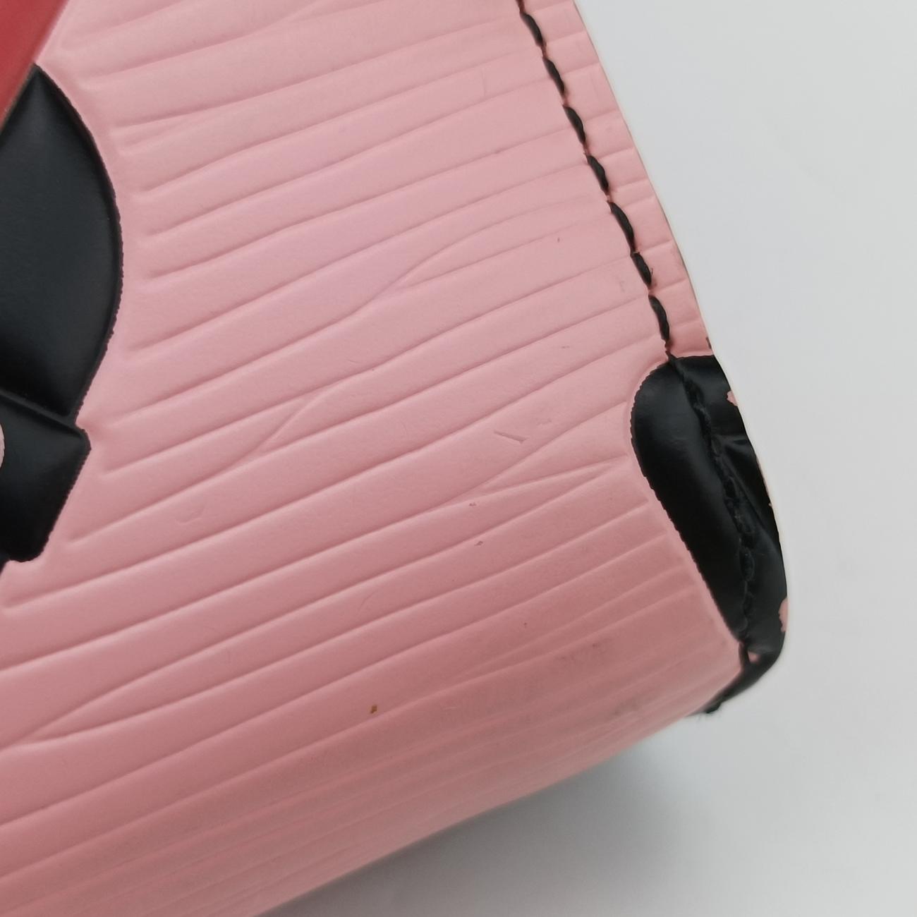 Portefeuille TwistPink x Red x BlackEpiM67227SP0136ポルトフォイユ ツイストピンクXレッドXブラックエピM67227SP0136