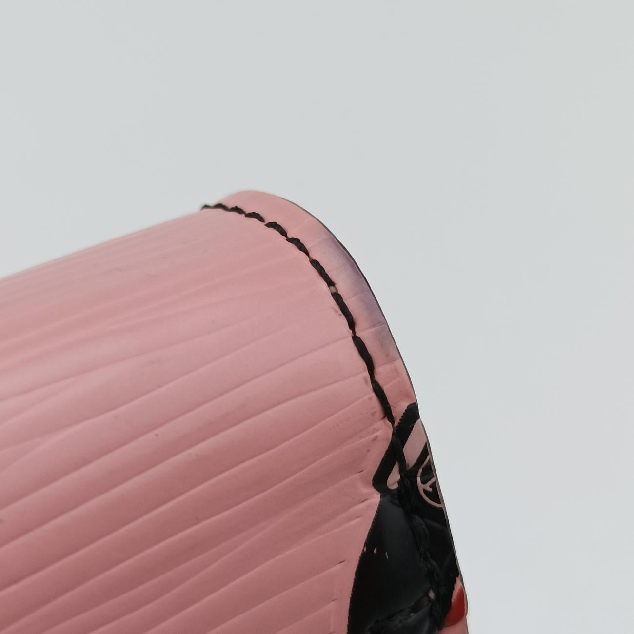 Portefeuille TwistPink x Red x BlackEpiM67227SP0136ポルトフォイユ ツイストピンクXレッドXブラックエピM67227SP0136