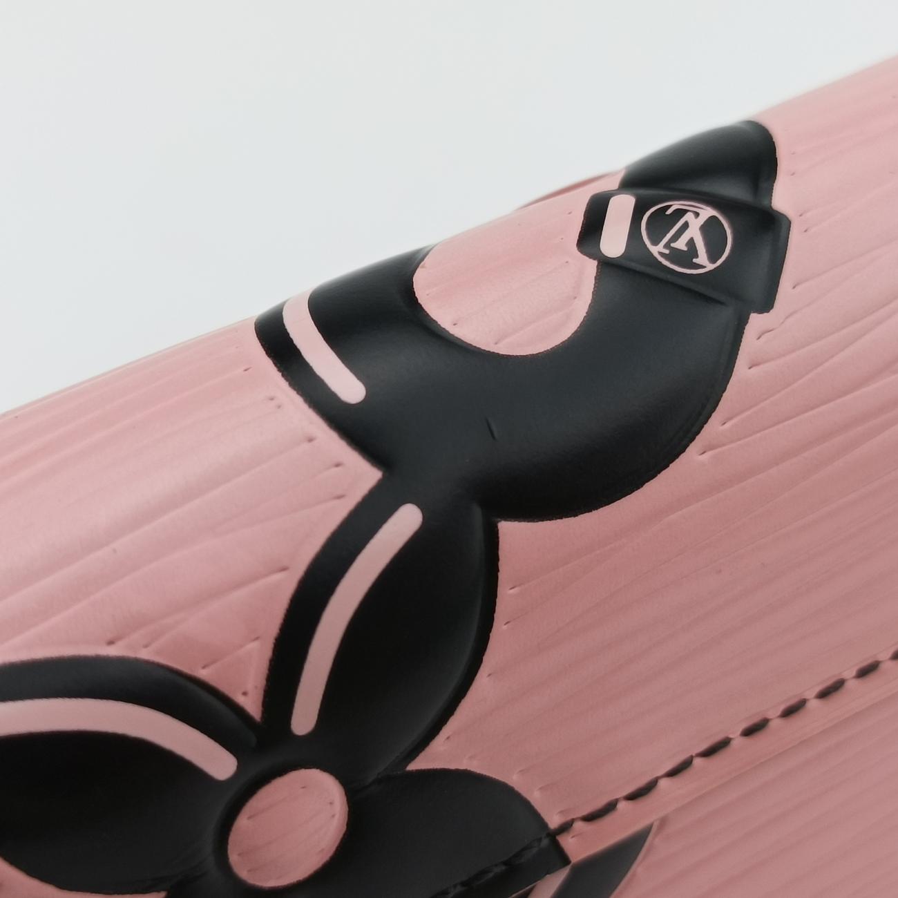 Portefeuille TwistPink x Red x BlackEpiM67227SP0136ポルトフォイユ ツイストピンクXレッドXブラックエピM67227SP0136