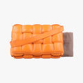 Padded　CASSETTEOrangelambskinB08921652Hパデッド カセットオレンジラムスキンB08921652H