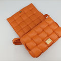Padded　CASSETTEOrangelambskinB08921652Hパデッド カセットオレンジラムスキンB08921652H