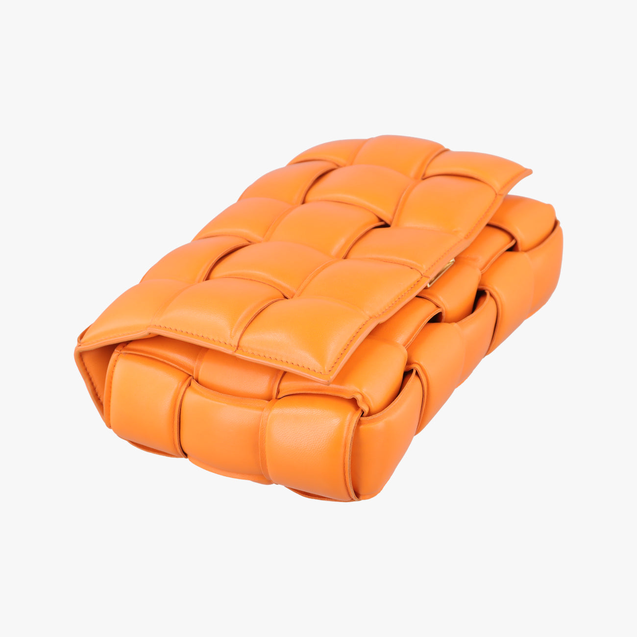 Padded　CASSETTEOrangelambskinB08921652Hパデッド カセットオレンジラムスキンB08921652H
