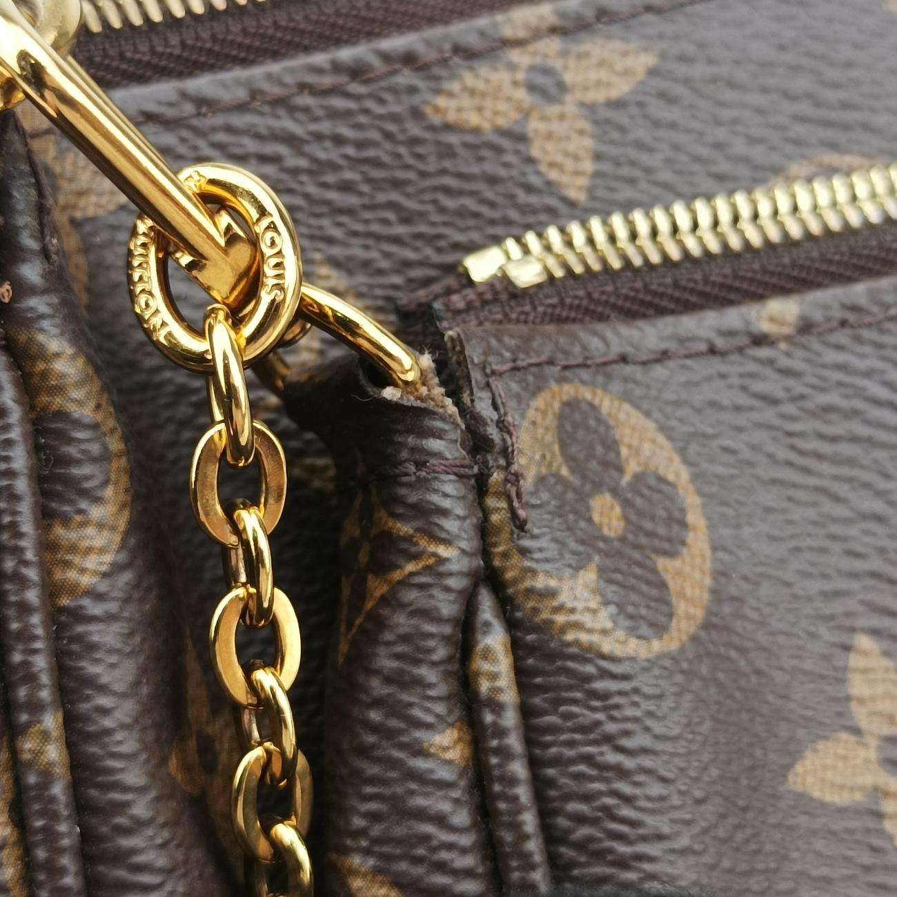 Multi Pochette AccessoirBrown×BeigeMonogram CanvasM44813TA4220+ICチップミュルティ ポシェット アクセソワールモノグラム/ブラウン系×ベージュモノグラムキャンバスM44813TA4220+ICチップ