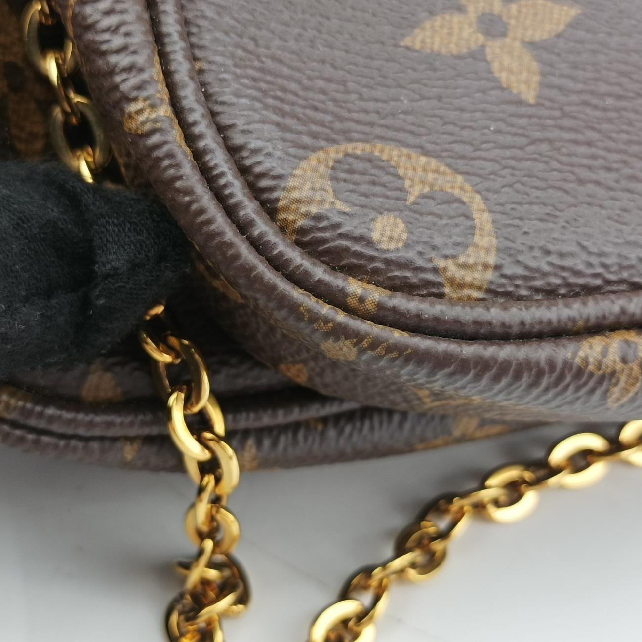 Multi Pochette AccessoirBrown×BeigeMonogram CanvasM44813TA4220+ICチップミュルティ ポシェット アクセソワールモノグラム/ブラウン系×ベージュモノグラムキャンバスM44813TA4220+ICチップ