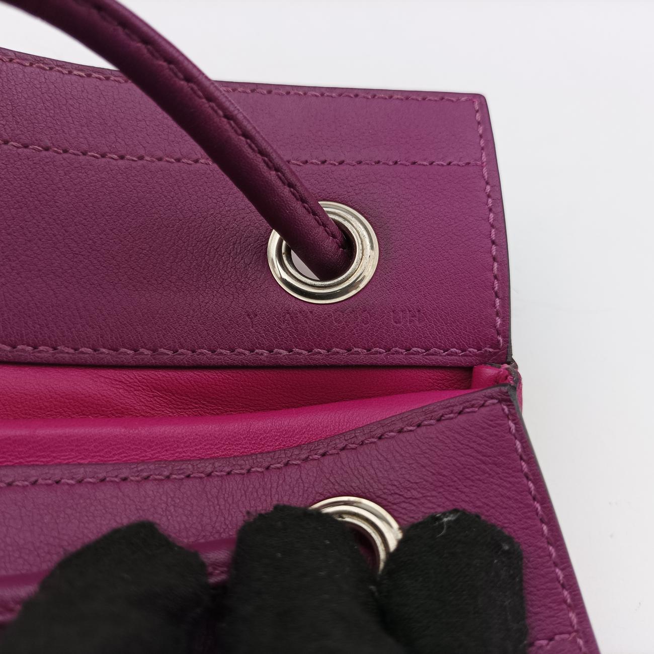 Sac Aline miniPinklambskinY AM  010 UHサック アリーヌ ミニピンクラムスキンY AM  010 UH