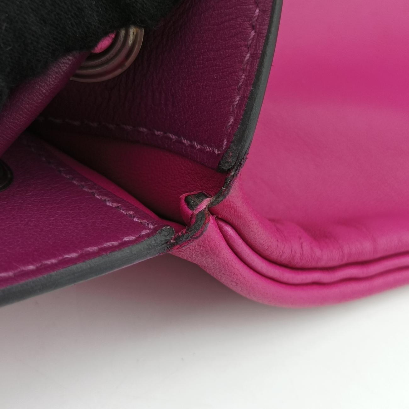 Sac Aline miniPinklambskinY AM  010 UHサック アリーヌ ミニピンクラムスキンY AM  010 UH