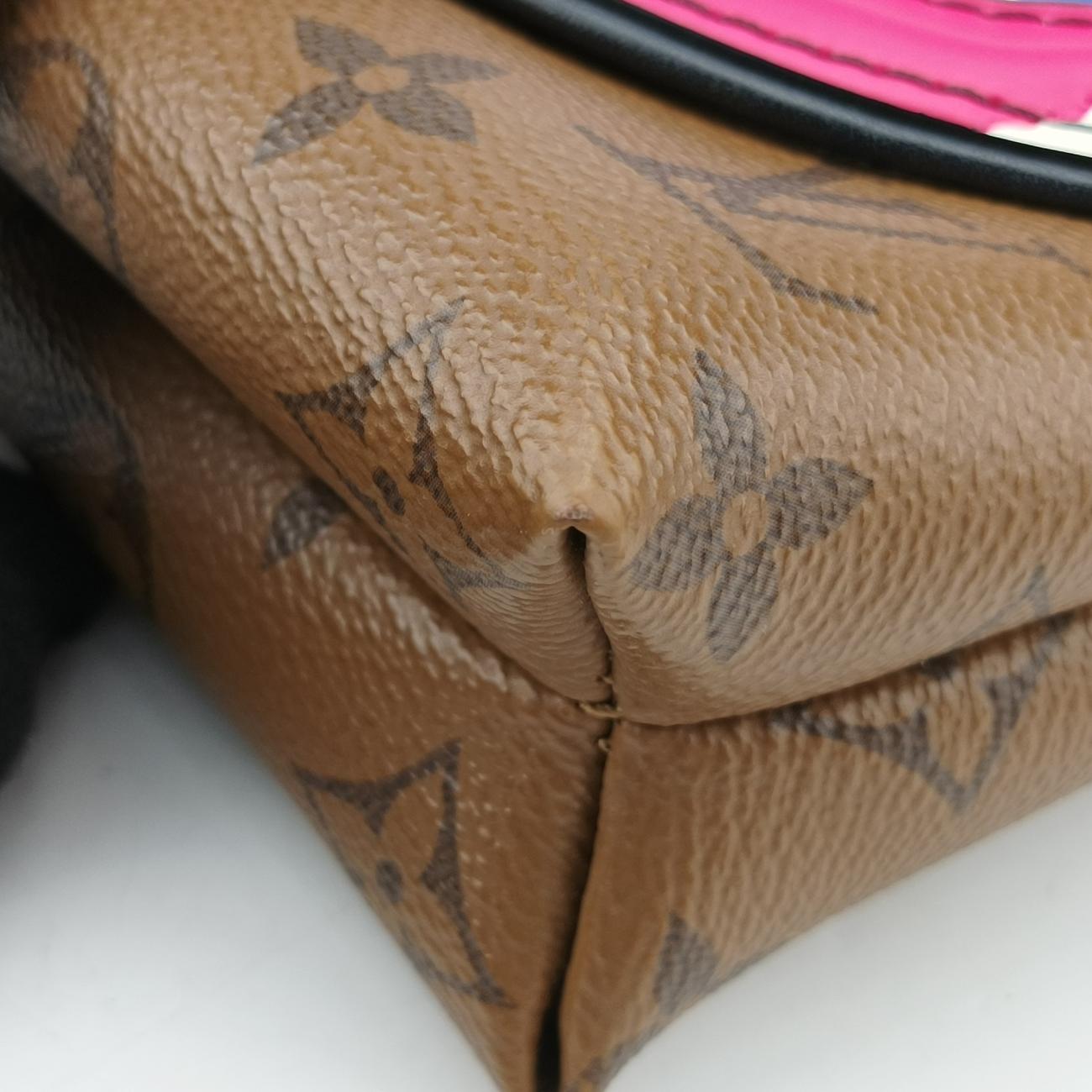 Pochette Yamamoto Kansai KabukiMARRON×FUCHSIAMonogram Reverse×EpiM43495DU3167ポシェット山本寛斎 歌舞伎マロン×フューシャモノグラムリバース×エピM43495DU3167