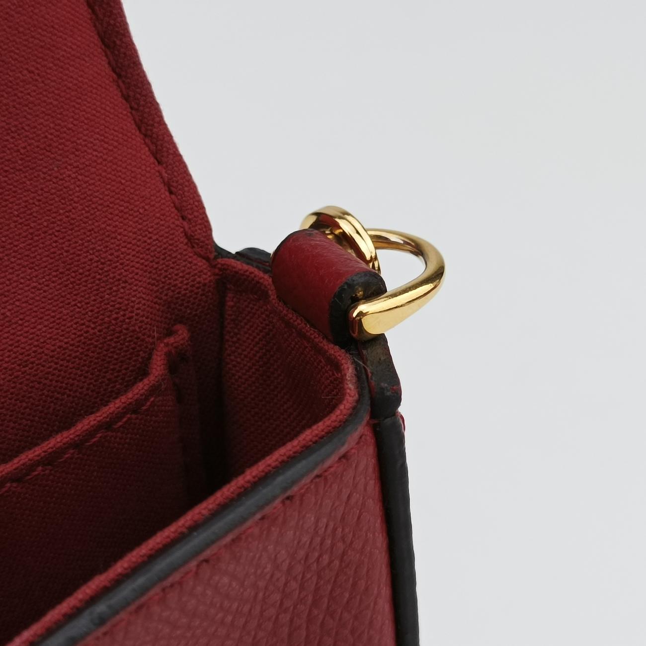 F is Zucca patternRedLeather8BS0328BS032 A18B 208.0189キャナイ エフレッドレザー8BS0328BS032 A18B 208.0189