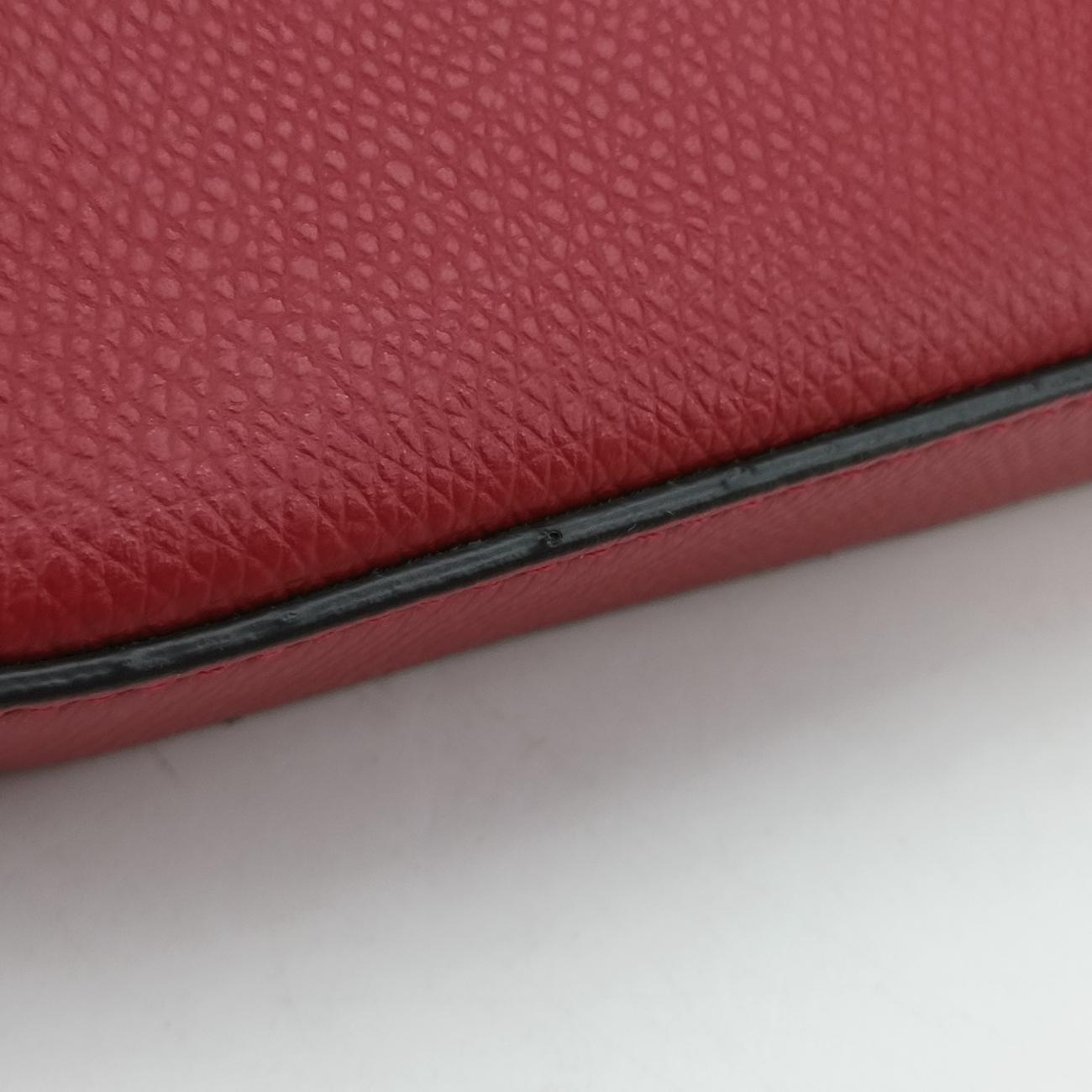 F is Zucca patternRedLeather8BS0328BS032 A18B 208.0189キャナイ エフレッドレザー8BS0328BS032 A18B 208.0189