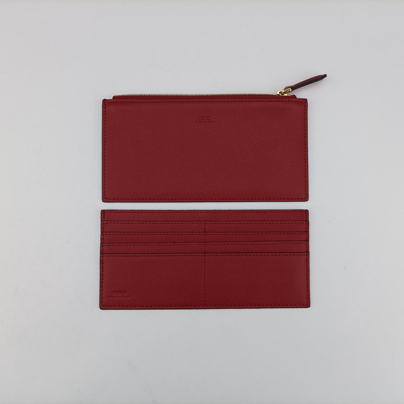 F is Zucca patternRedLeather8BS0328BS032 A18B 208.0189キャナイ エフレッドレザー8BS0328BS032 A18B 208.0189