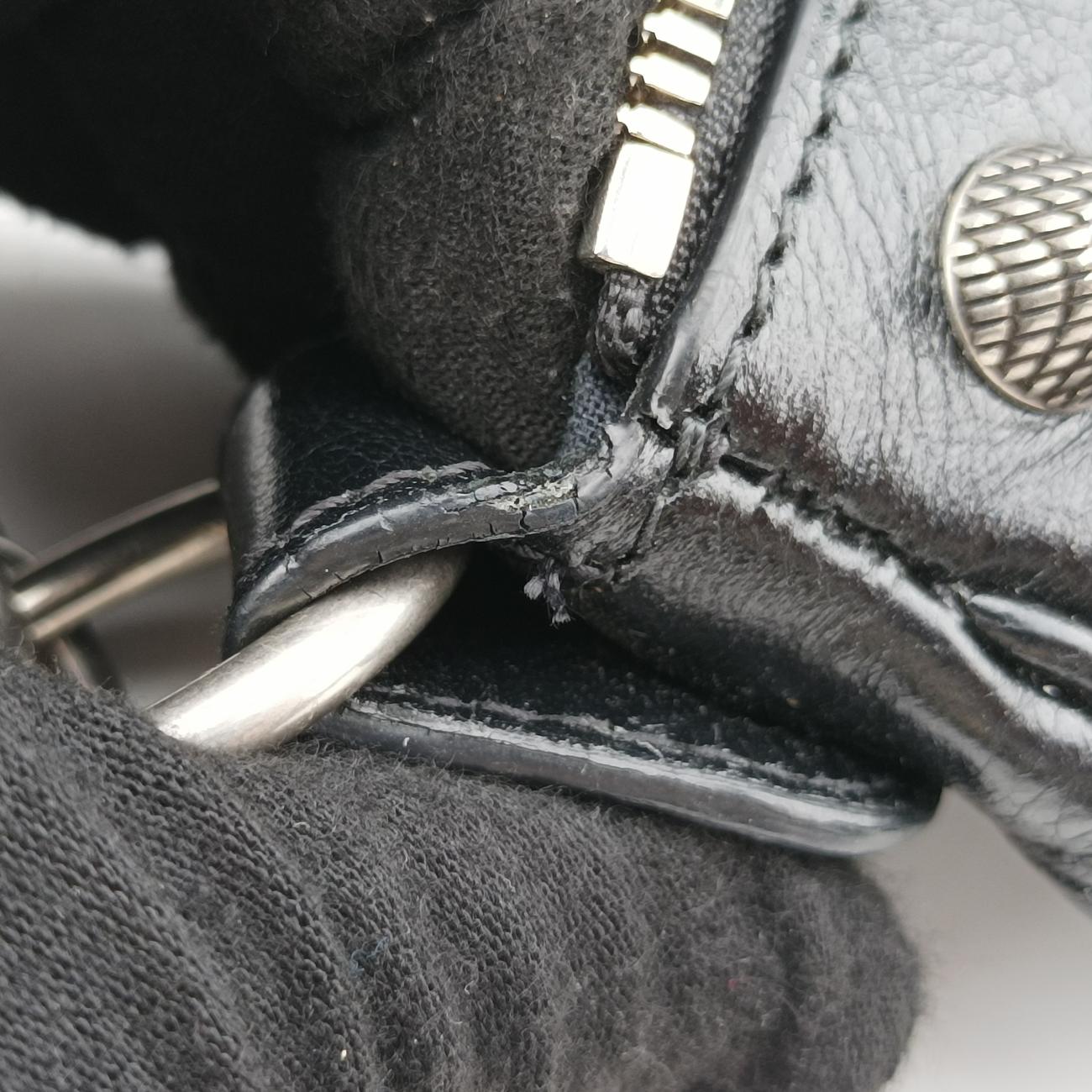 Le Cagole miniblacklambskin712813.1000.Q.535269ル カゴール ミニブラックラムスキン712813.1000.Q.535269