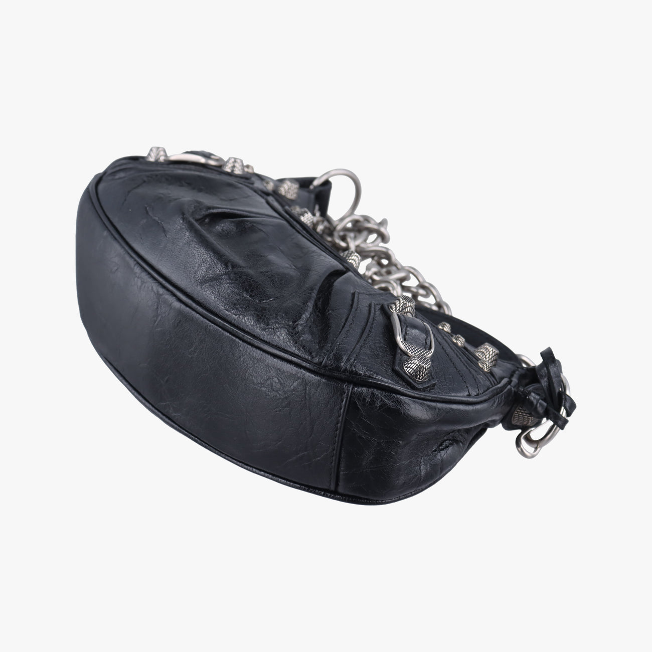 Le Cagole miniblacklambskin712813.1000.Q.535269ル カゴール ミニブラックラムスキン712813.1000.Q.535269