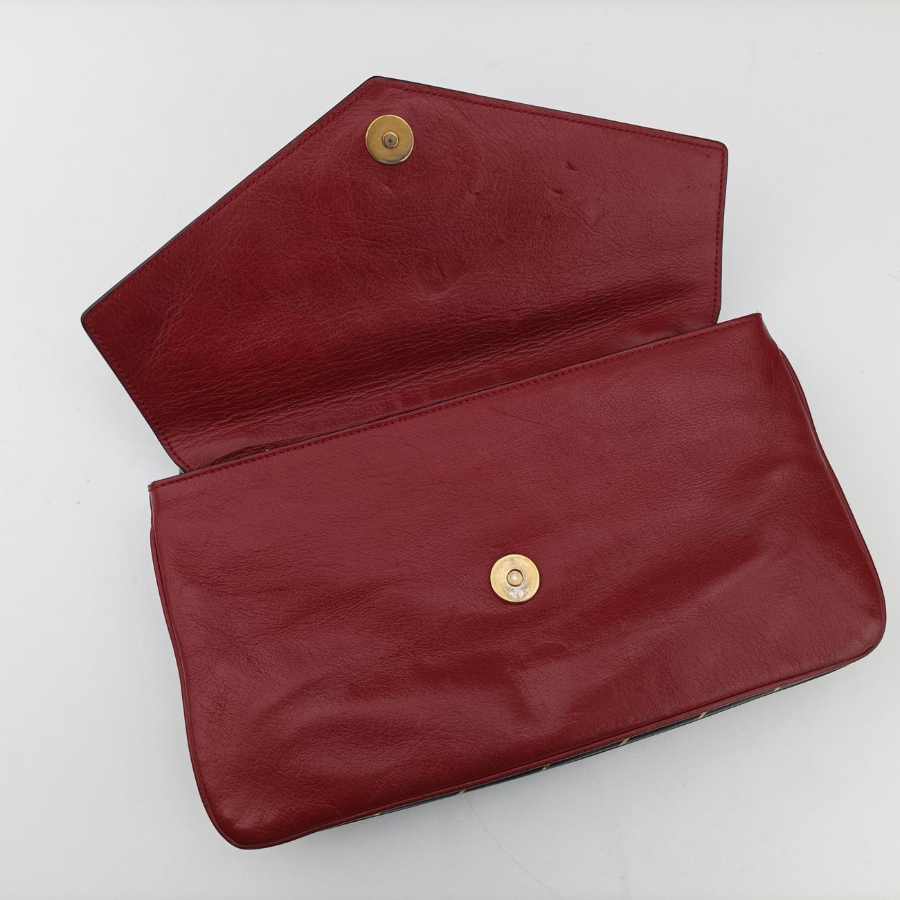 Thiara MediumBlack × Gold × Red Leather524822A025648261ティアラ ミディアムブラック×ゴールド×レッド レザー524822A025648261
