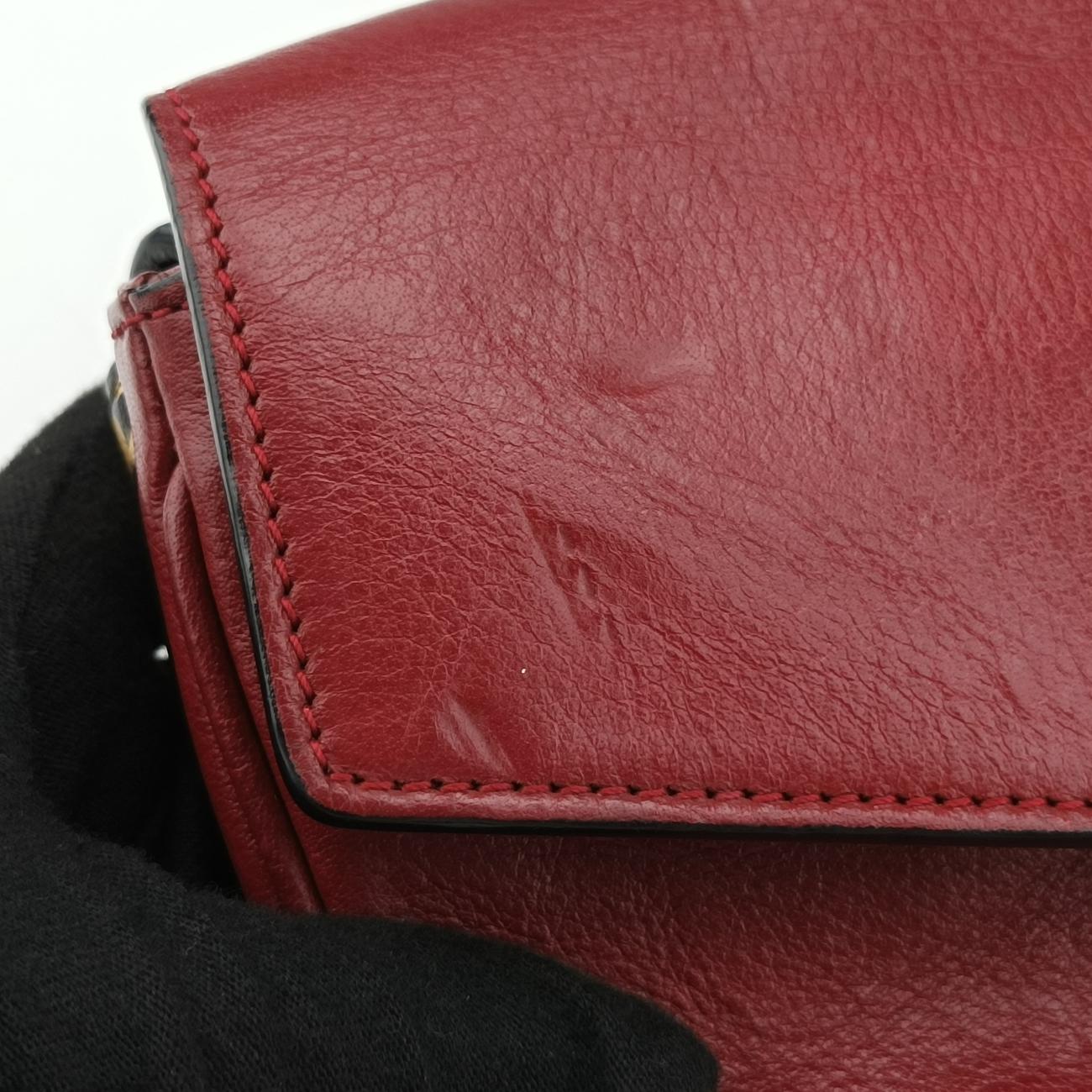Thiara MediumBlack × Gold × Red Leather524822A025648261ティアラ ミディアムブラック×ゴールド×レッド レザー524822A025648261