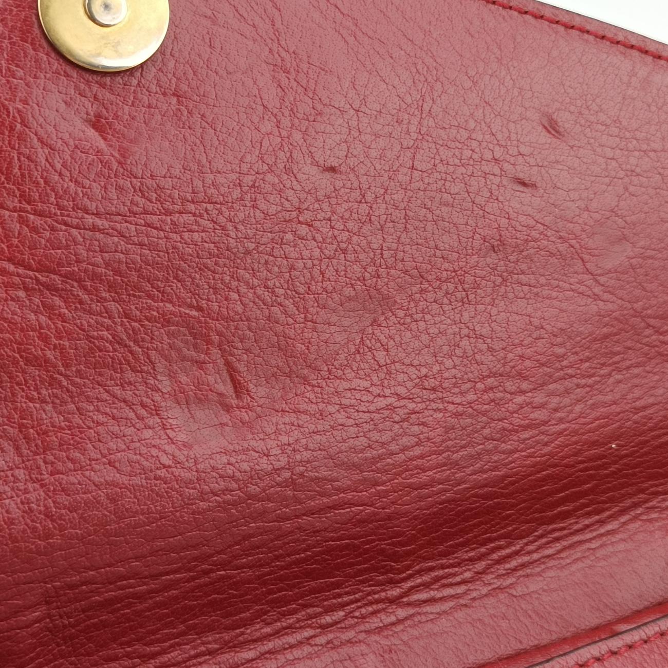Thiara MediumBlack × Gold × Red Leather524822A025648261ティアラ ミディアムブラック×ゴールド×レッド レザー524822A025648261