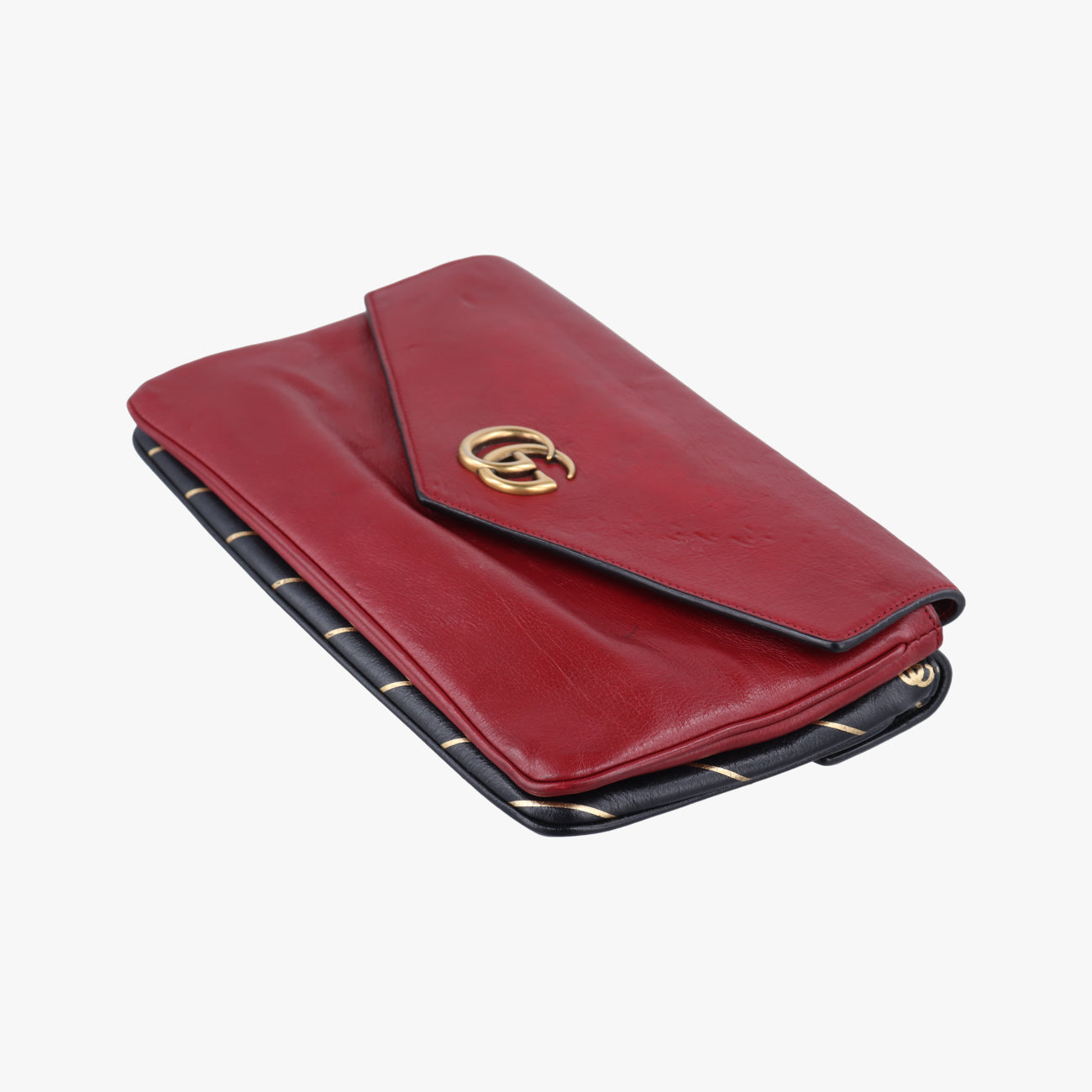 Thiara MediumBlack × Gold × Red Leather524822A025648261ティアラ ミディアムブラック×ゴールド×レッド レザー524822A025648261