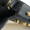 Mamma Bucket Vintage StudsWhite×BlackLeatherLot number unknownマンマバケット ヴィンテージ スタッズホワイト×ブラックレザー製番不明