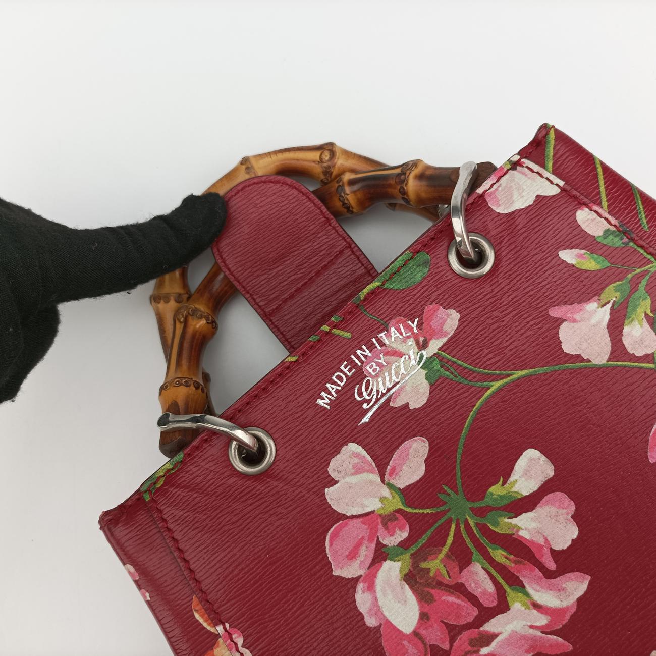 Bamboo ShopperRedLeather368823A019255712バンブーショッパーレッドレザー368823A019255712