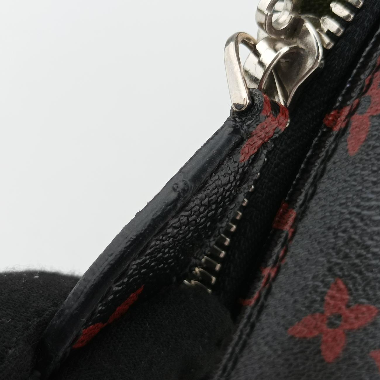 ALMA PMBlack×RedPVC coated canvasM41500FL41884アルマPMブラック×レッドPVCコーティングキャンバスM41500FL41884