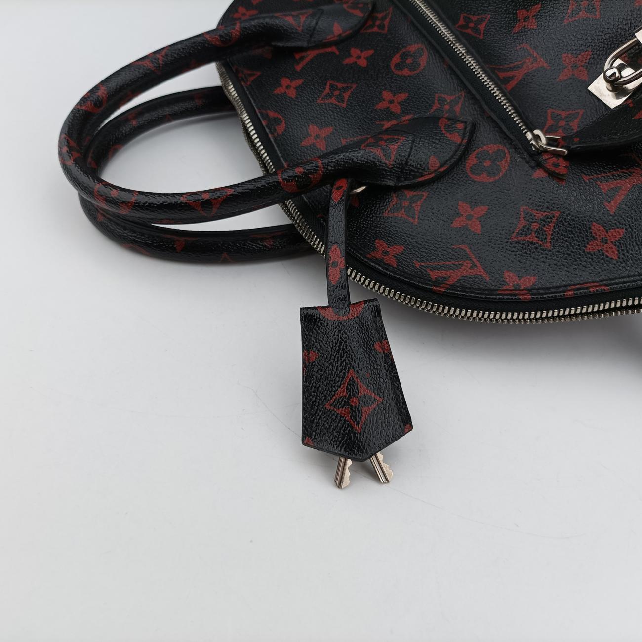 ALMA PMBlack×RedPVC coated canvasM41500FL41884アルマPMブラック×レッドPVCコーティングキャンバスM41500FL41884