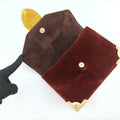 Animalier Cahier Lions HeadYellow×BrownVelvet1BD089110カイエ ライオンヘッドイエロー×ブラウン系ベロア1BD089110