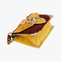 Animalier Cahier Lions HeadYellow×BrownVelvet1BD089110カイエ ライオンヘッドイエロー×ブラウン系ベロア1BD089110