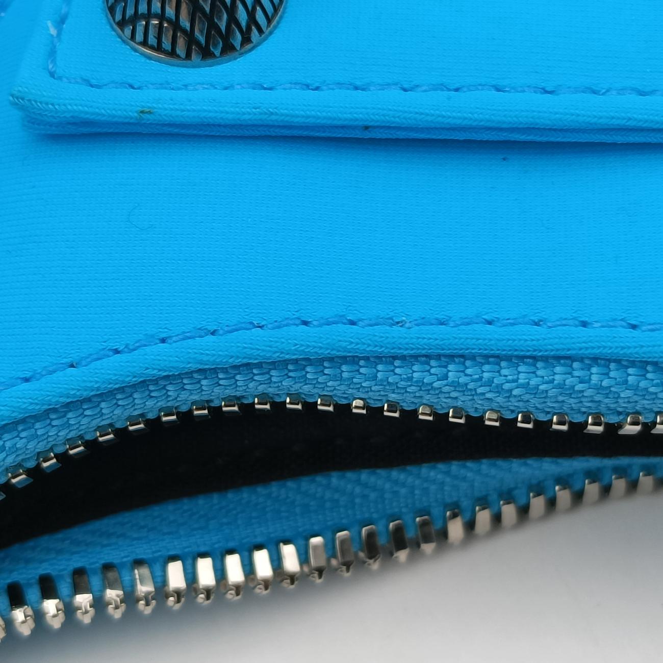 Le Cagole miniBlueNylon Stretch Fabric671309.4335.P.650987ル カゴール ミニブルーナイロン ストレッチ素材671309.4335.P.650987
