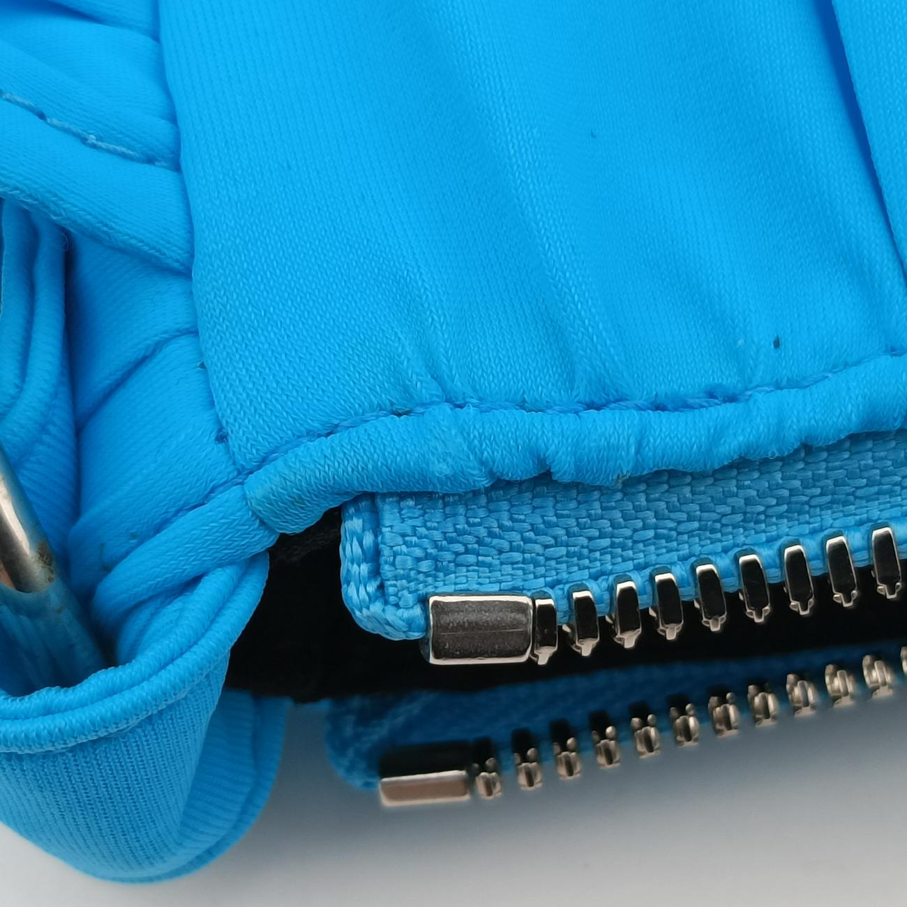 Le Cagole miniBlueNylon Stretch Fabric671309.4335.P.650987ル カゴール ミニブルーナイロン ストレッチ素材671309.4335.P.650987
