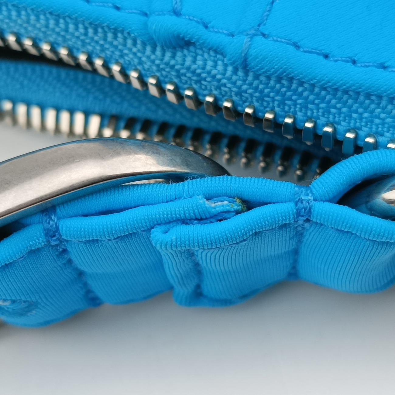 Le Cagole miniBlueNylon Stretch Fabric671309.4335.P.650987ル カゴール ミニブルーナイロン ストレッチ素材671309.4335.P.650987