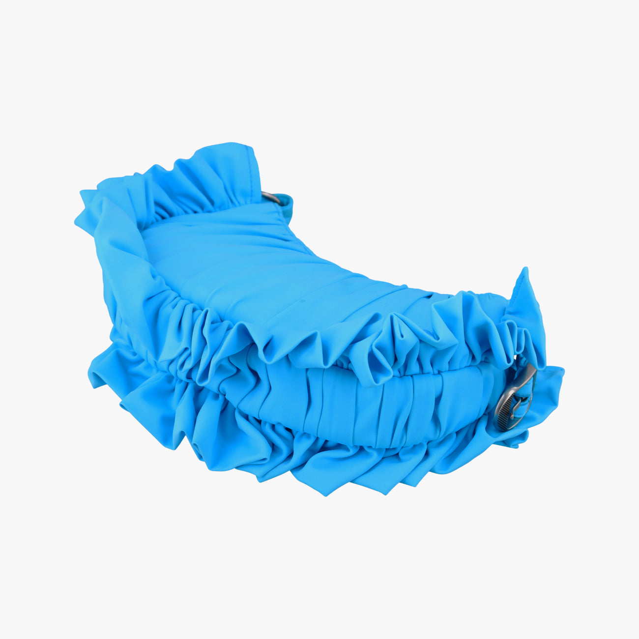 Le Cagole miniBlueNylon Stretch Fabric671309.4335.P.650987ル カゴール ミニブルーナイロン ストレッチ素材671309.4335.P.650987
