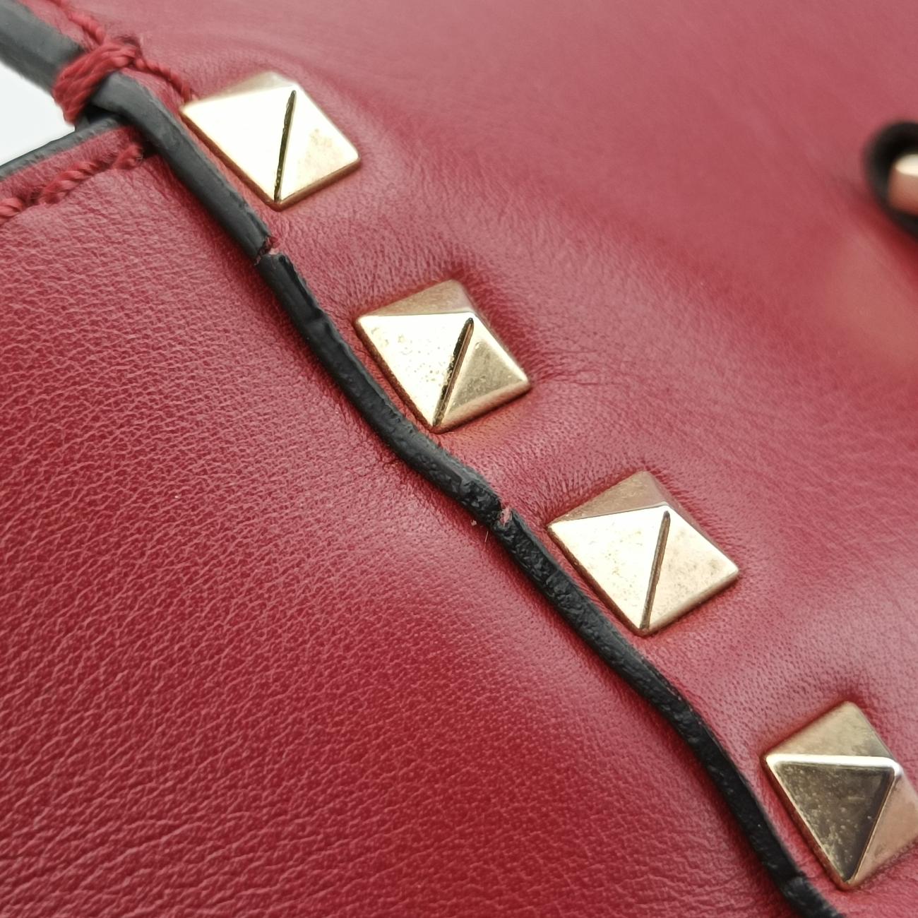 RockstudRedLeatherBGF544BOL3ロックスタッズレッドレザーBGF544BOL3